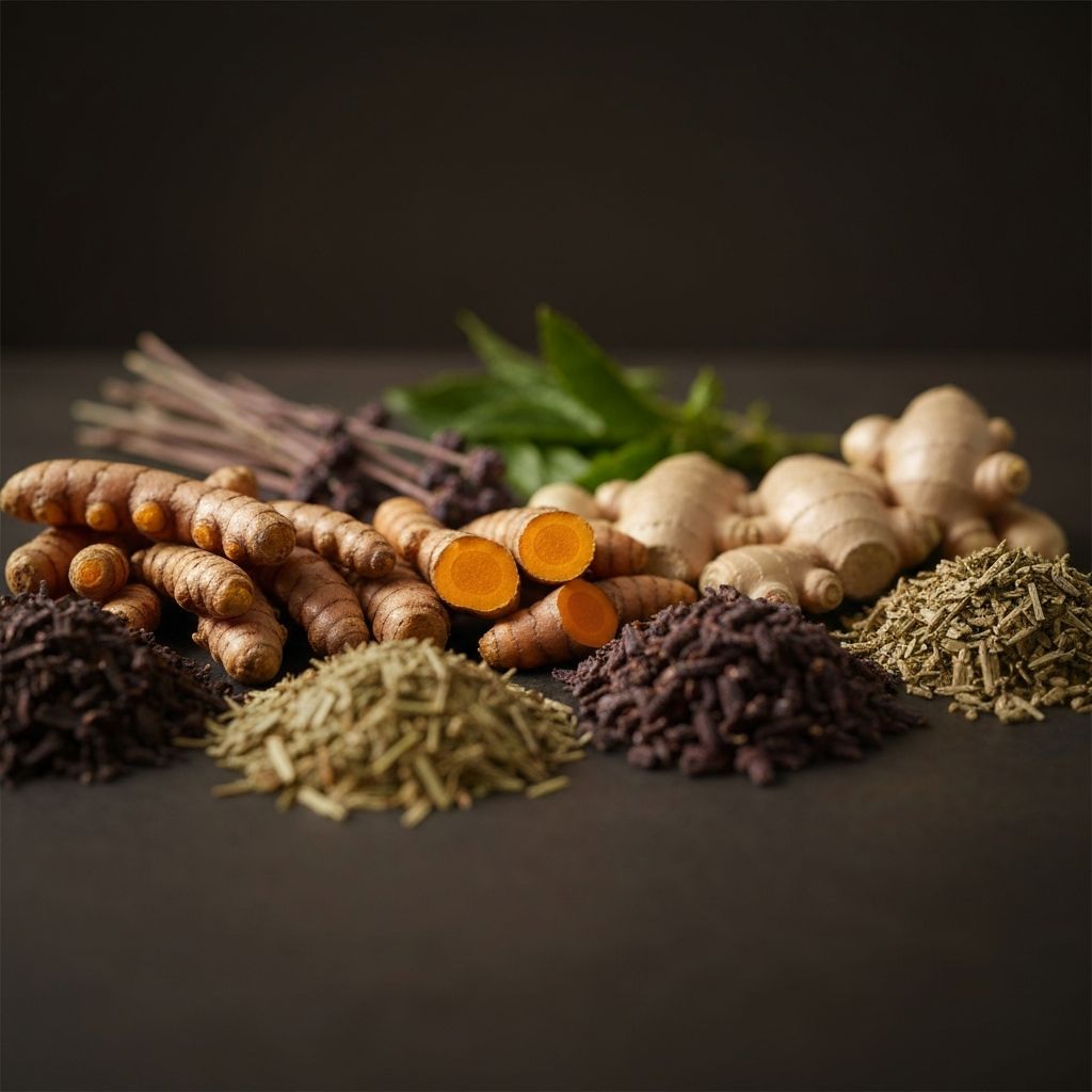 Natural plant materials